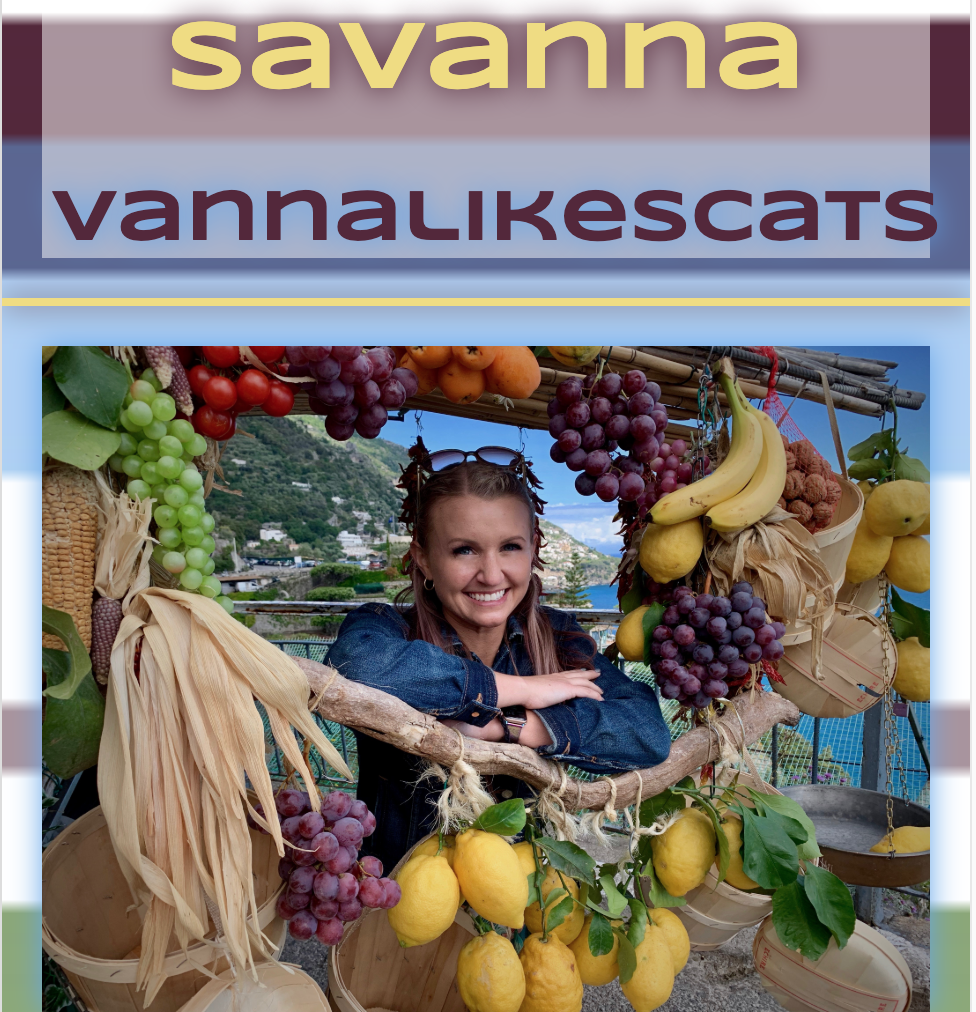 Savanna's Website